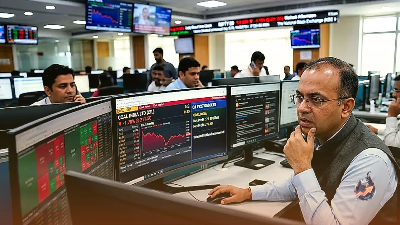Coal India Shares Slip Amid Flat Q1 Profit and Interim Dividend Announcement