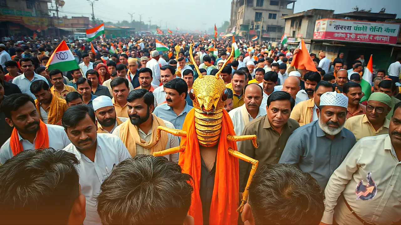 कॉकरोच जनता पार्टी के संस्थापक अभिजीत दिपके का ऐलान, 1 नवंबर की रैली को मिलेगा पूरा समर्थन
