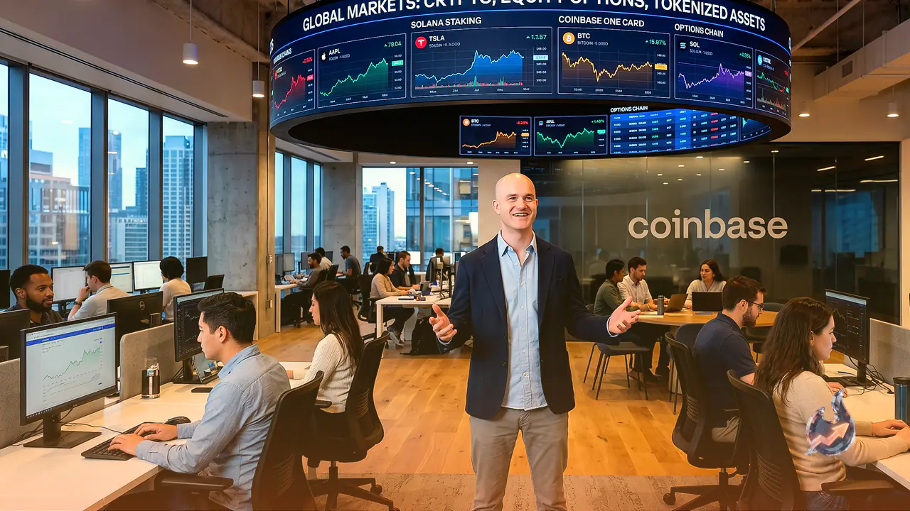 Coinbase Bets Big on Becoming the 'Everything Exchange': Tokenized Stocks, Crypto and Equity Options All Coming