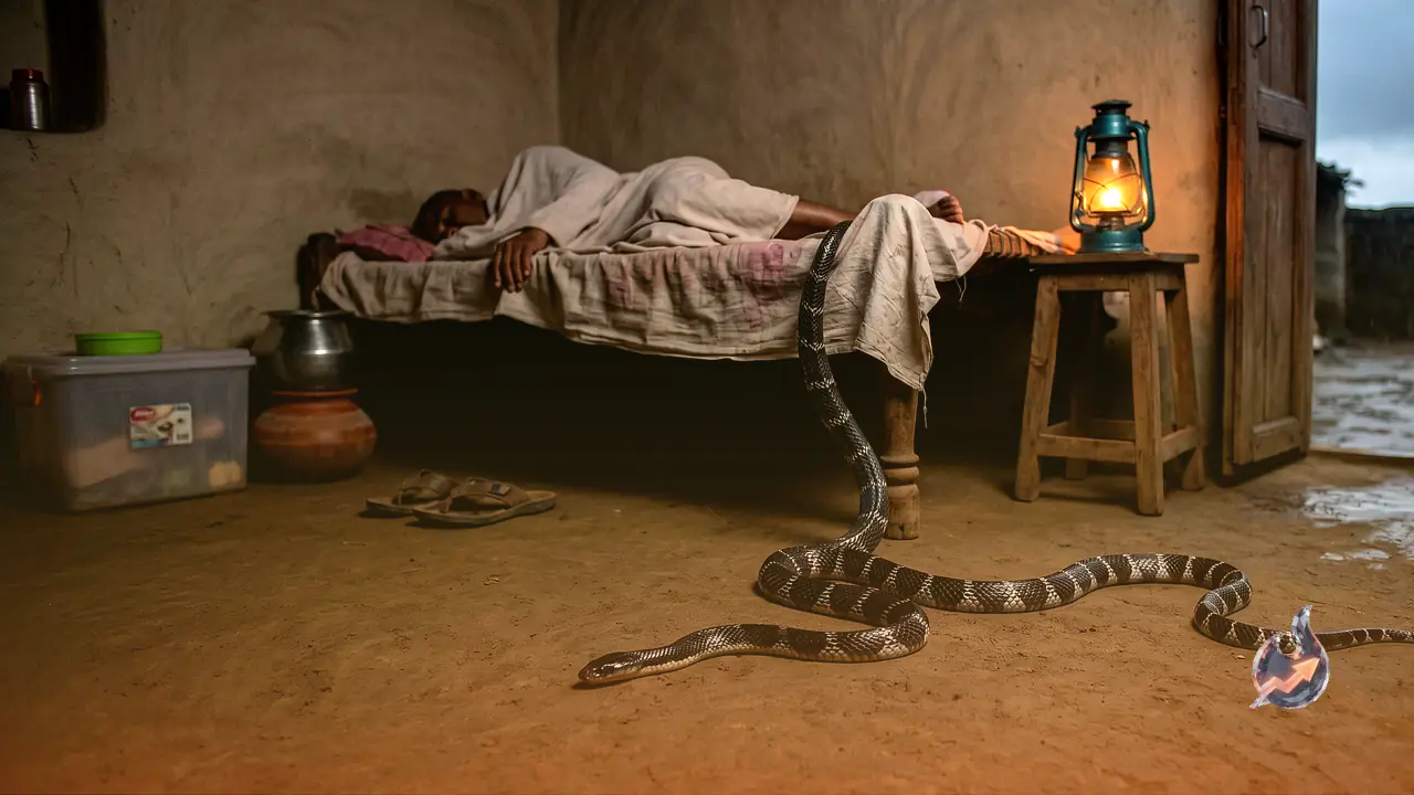 Common Krait: The Monsoon Snake That Kills Sleeping Victims Without a Sound