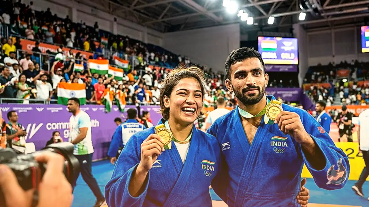 Historic Double Gold for India in Commonwealth Games 2026 Judo as Harsh Singh and Asmita Dey Claim Victory