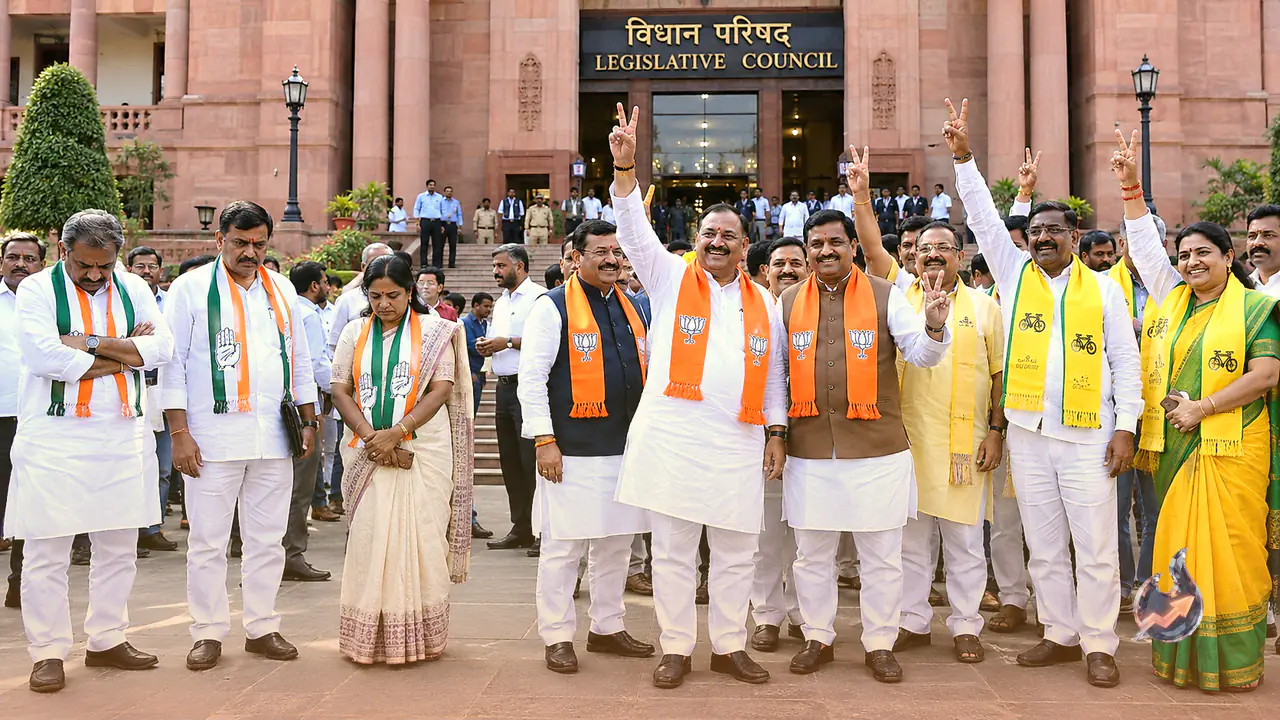 चार राज्यों के विधान परिषद चुनाव में कांग्रेस को करारा झटका, बीजेपी और सपा का दबदबा