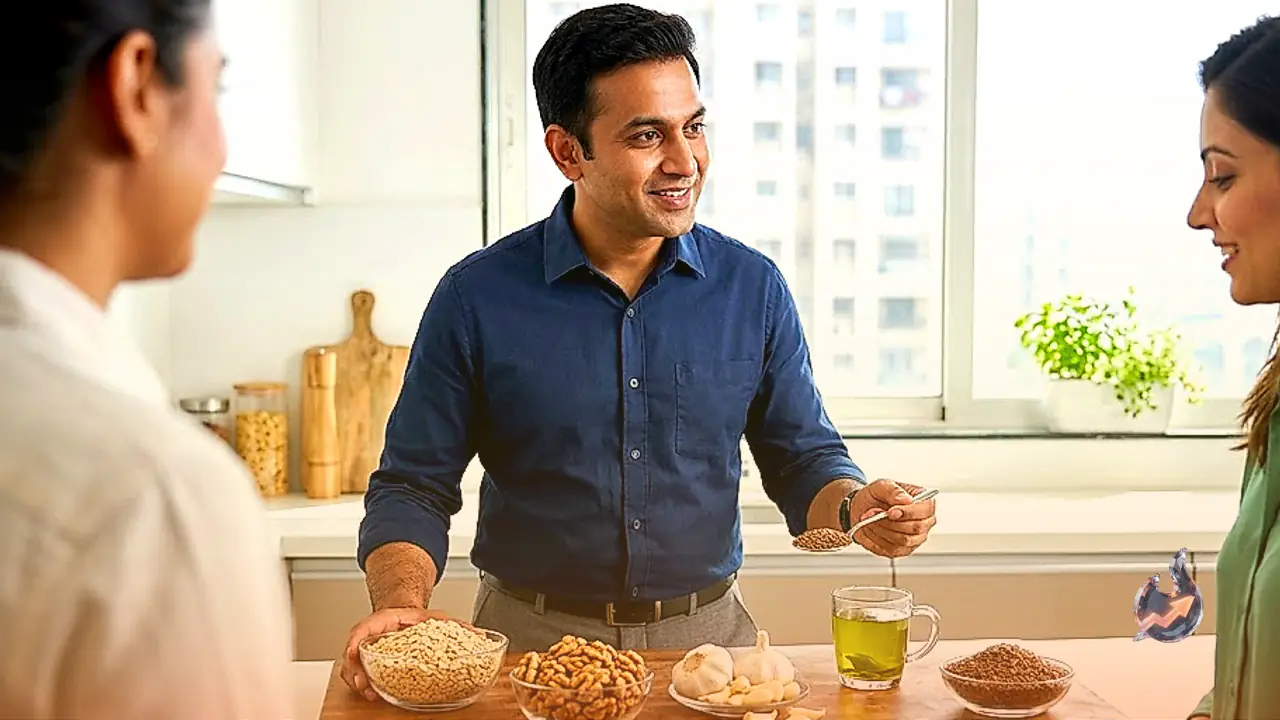 बढ़ते कोलेस्ट्रॉल को आसानी से काबू में रखेंगे ये पांच फूड्स, डॉक्टर शुभम वत्स ने डाइट में शामिल करने की दी सलाह
