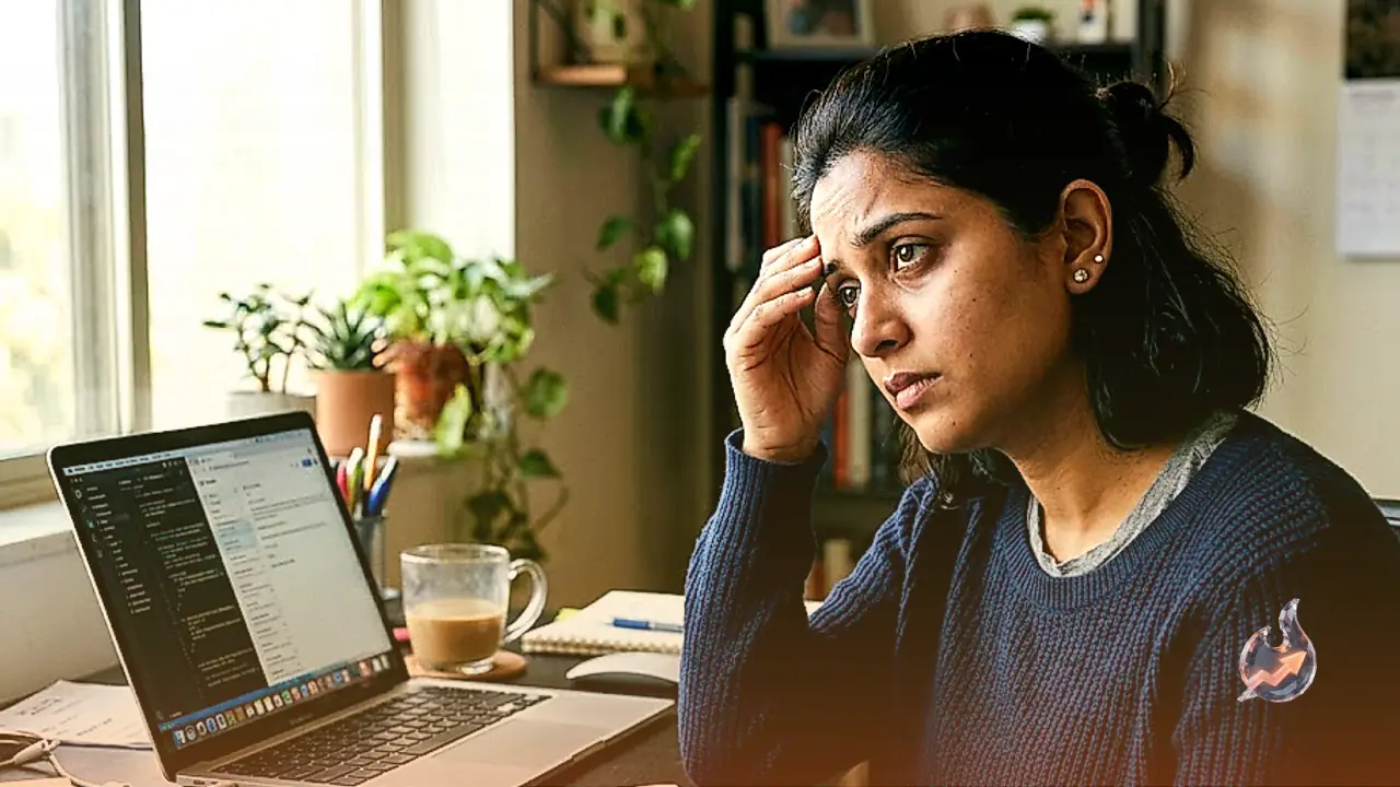 घर से लगातार काम करने से उक्ताई युवती, दो हफ्ते के वर्क फ्रॉम होम पर बोली यह बड़ी बात