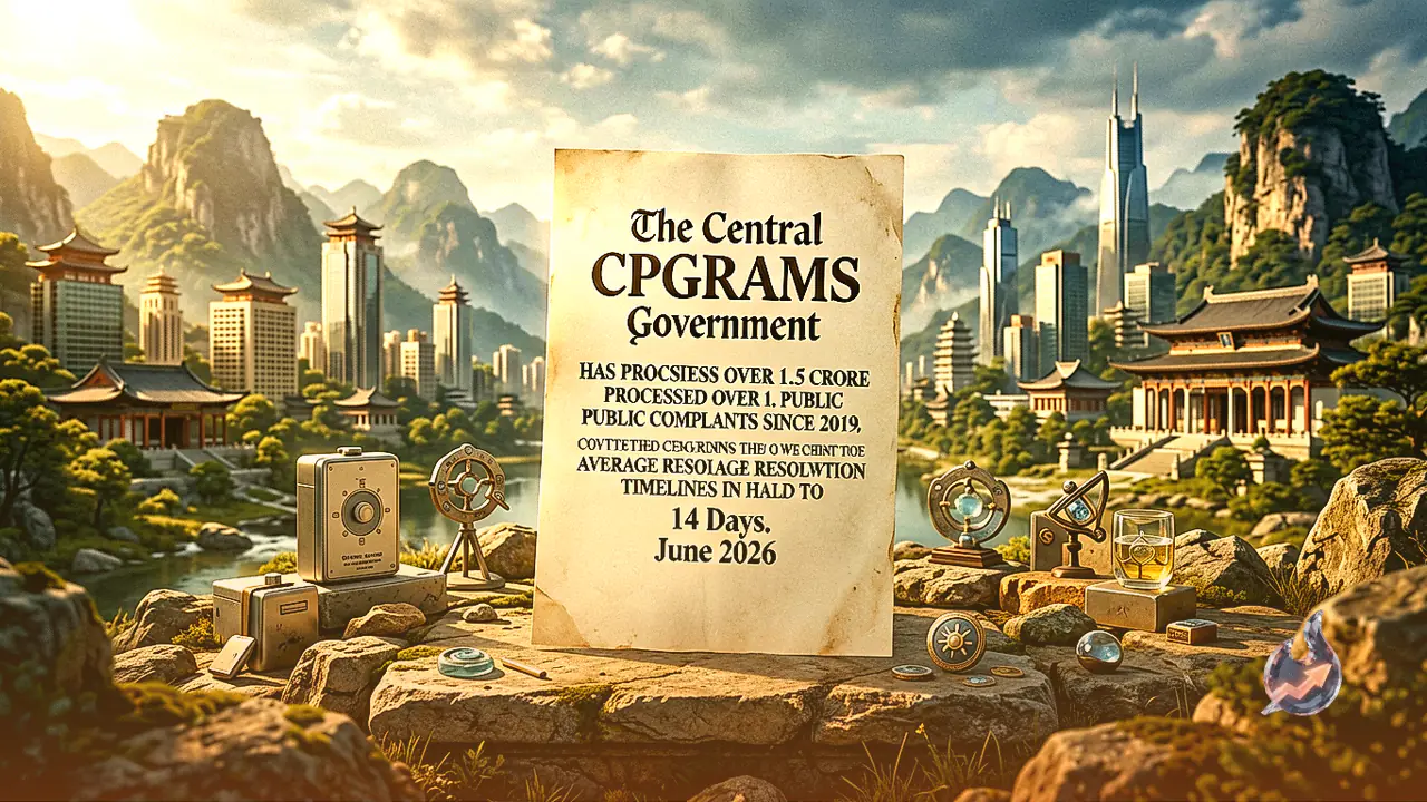 CPGRAMS Resolves Over 1.5 Crore Grievances as Average Resolution Time Drops to 14 Days