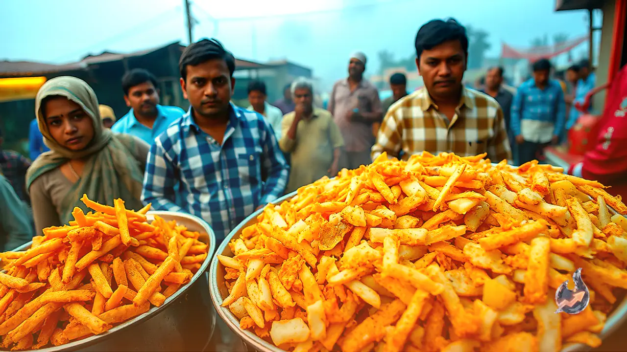 Crispy Aloo Chuda Fry Makes the Perfect Quick Evening Tea Snack