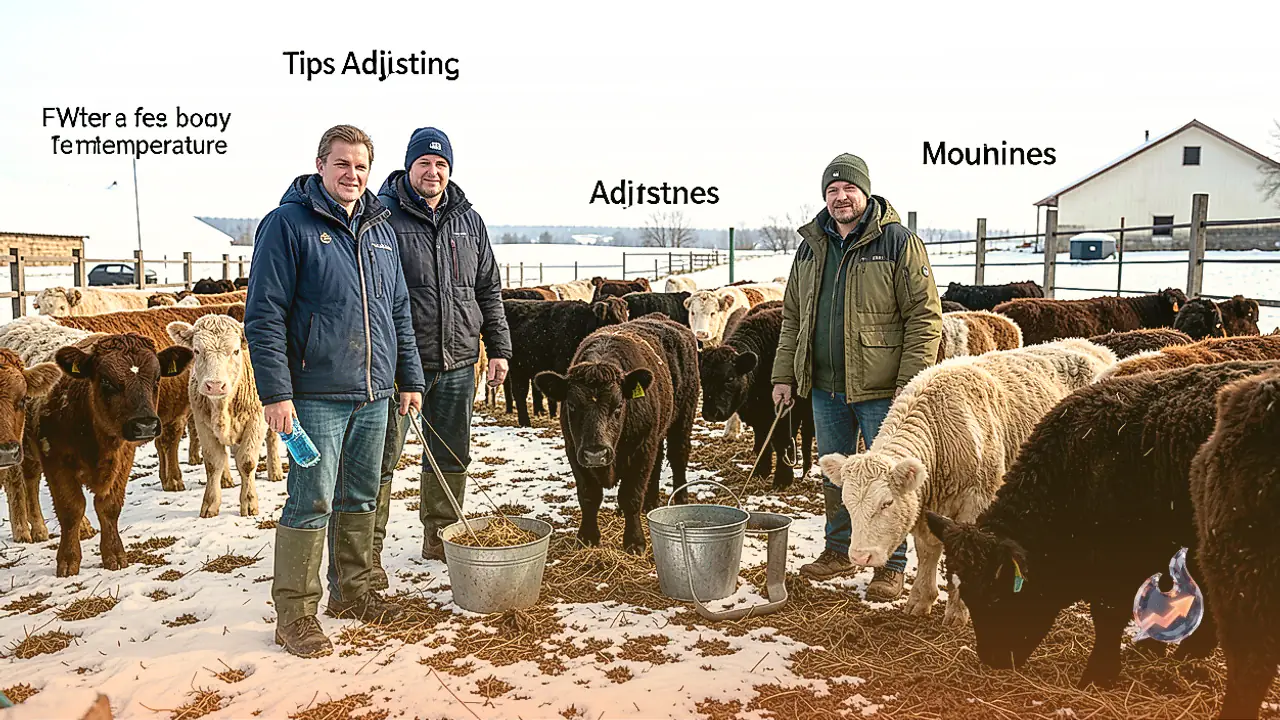 Crucial Winter Animal Care Tips: Adjusting Feed and Water Routines for Livestock