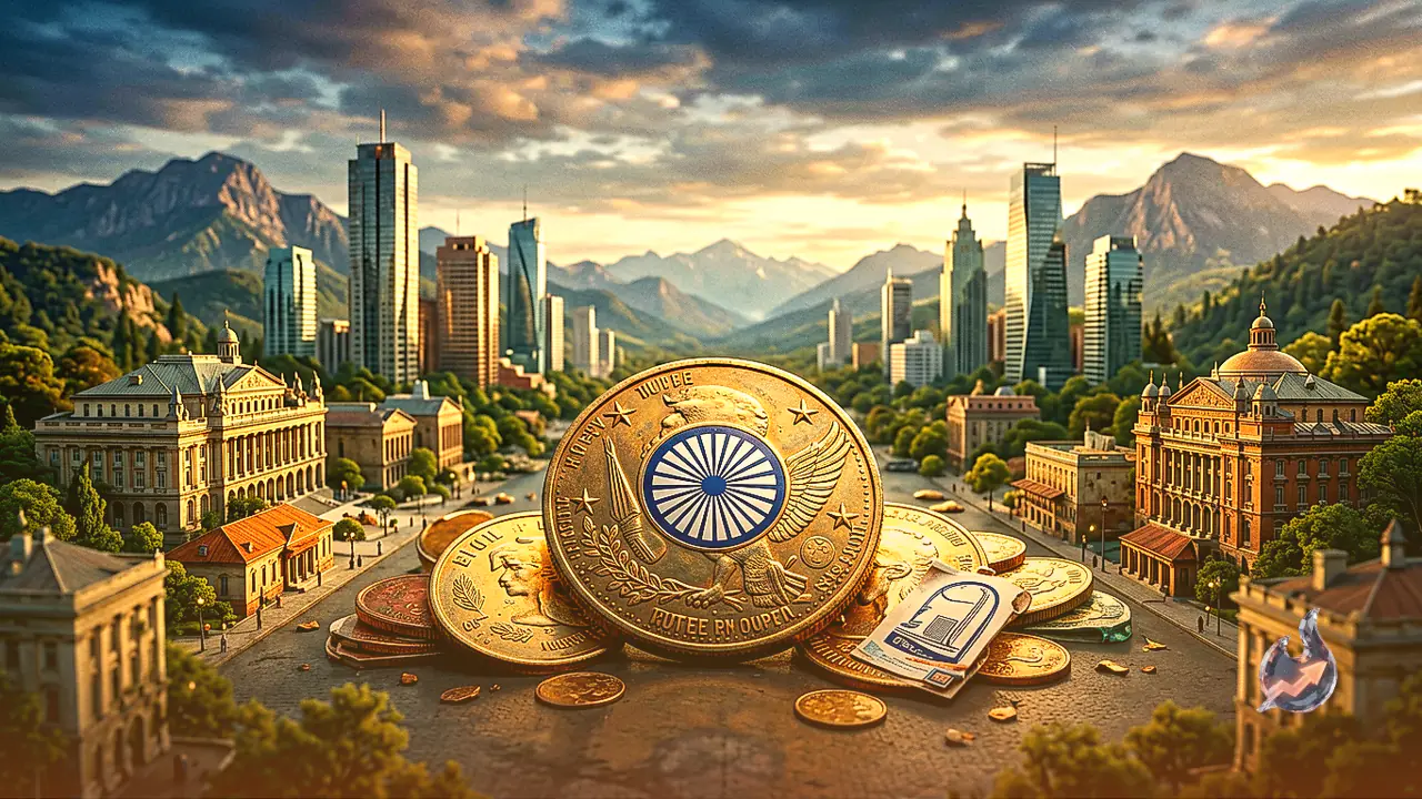 Indian Rupee Trades Flat as Falling Crude Prices Counter Stronger US Dollar Ahead of Jackson Hole Federal Reserve Speech