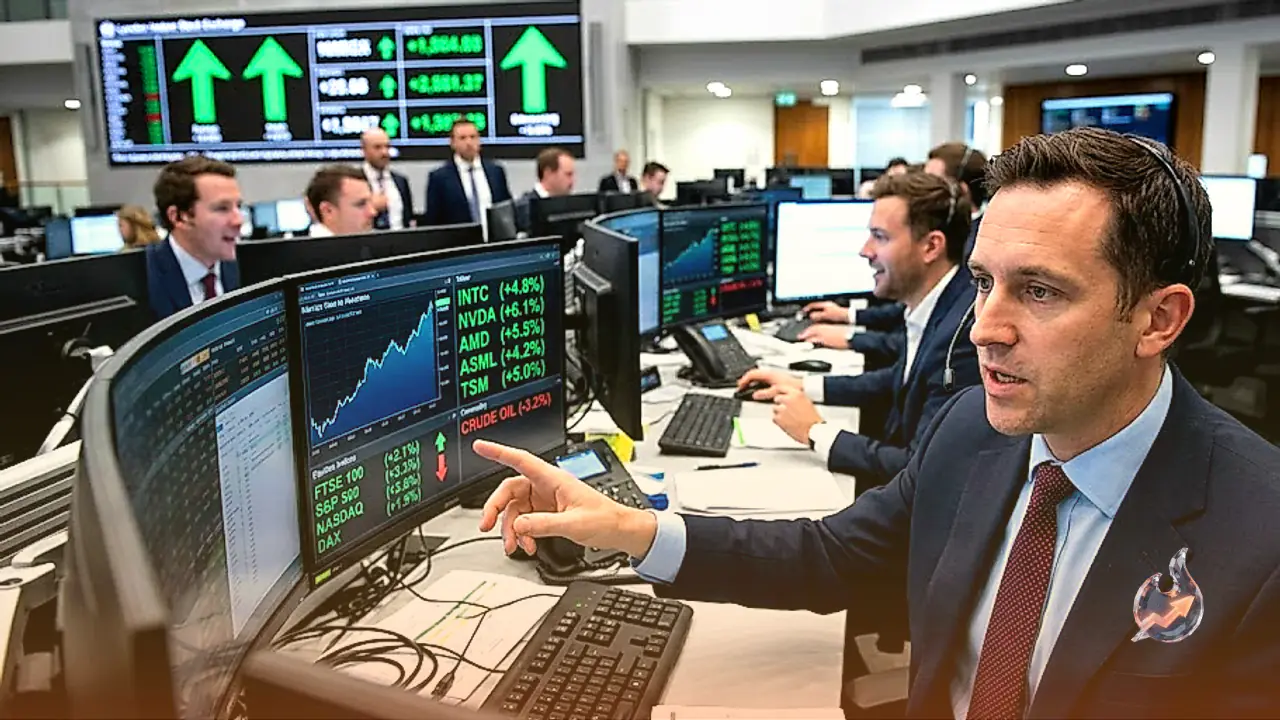 Crude Pullback and Chip Sector Surge Drive Broad Rebound Across World Equities