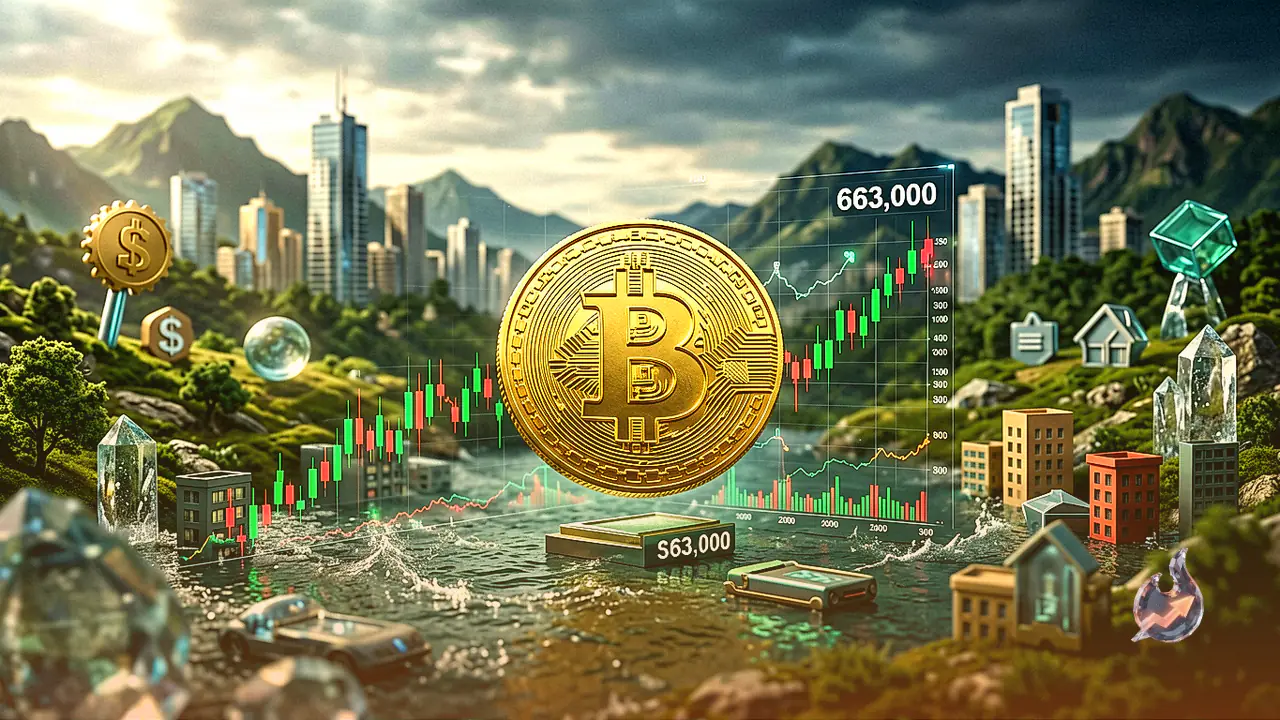 Crypto Markets Stay Cautious as Bitcoin Holds Above $63,000 Despite Weekly ETF Outflows