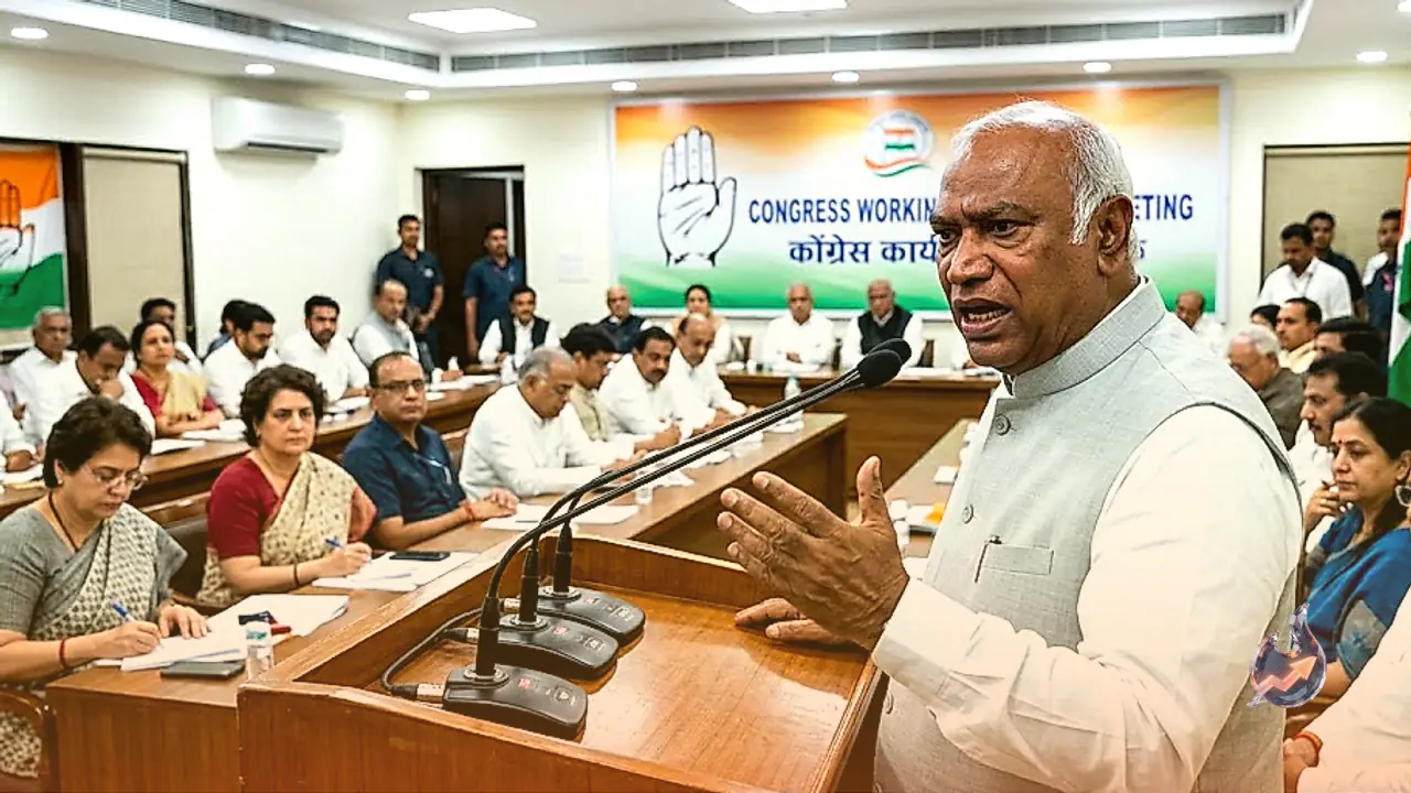 CWC बैठक में हल्द्वानी विवाद पर मल्लिकार्जुन खरगे का छलका दर्द, 'सुंदर दिखने वाले' नेताओं की चुप्पी और अनुशासनहीनता पर उठाए गंभीर सवाल