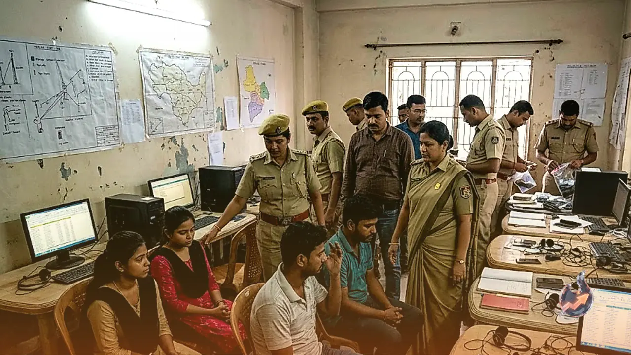 Cyber Fraud Gang Promising Mobile Tower Installation Busted in Durgapur, Seven Arrested Including Three Women