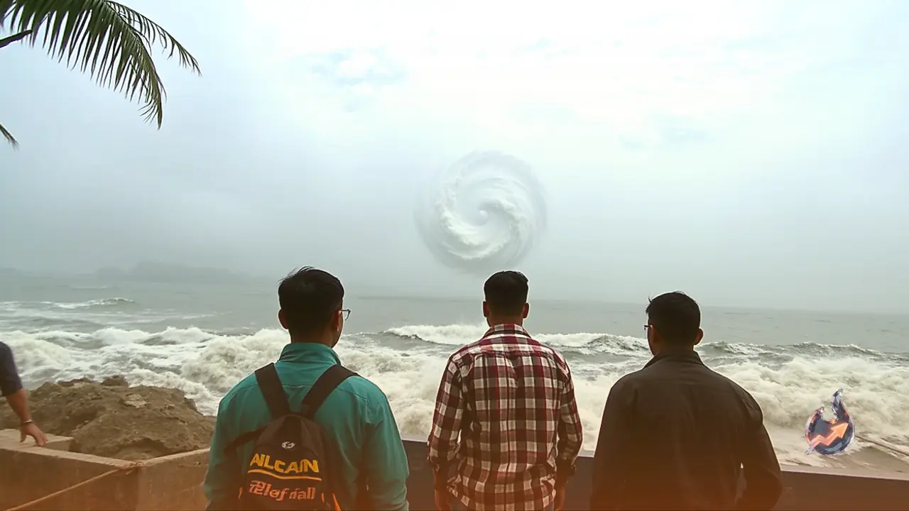 ओडिशा तट के पास वायुमंडलीय चक्रवात सक्रिय, 15 राज्यों में तेज झोंकों और वर्षा की चेतावनी जारी