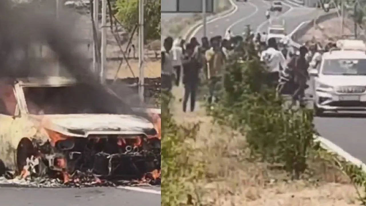 Gwalior Horror: Speeding Car Overtaking Truck Mows Down Scooty, Two Children Killed, Three Critical