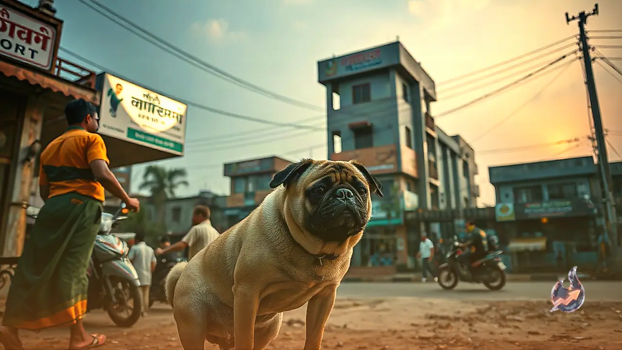 Reward of 25,000 Rupees Announced for Missing Pug Jerry in Dabwali as Scooterists Claim CCTV Footage Showed Vegetables