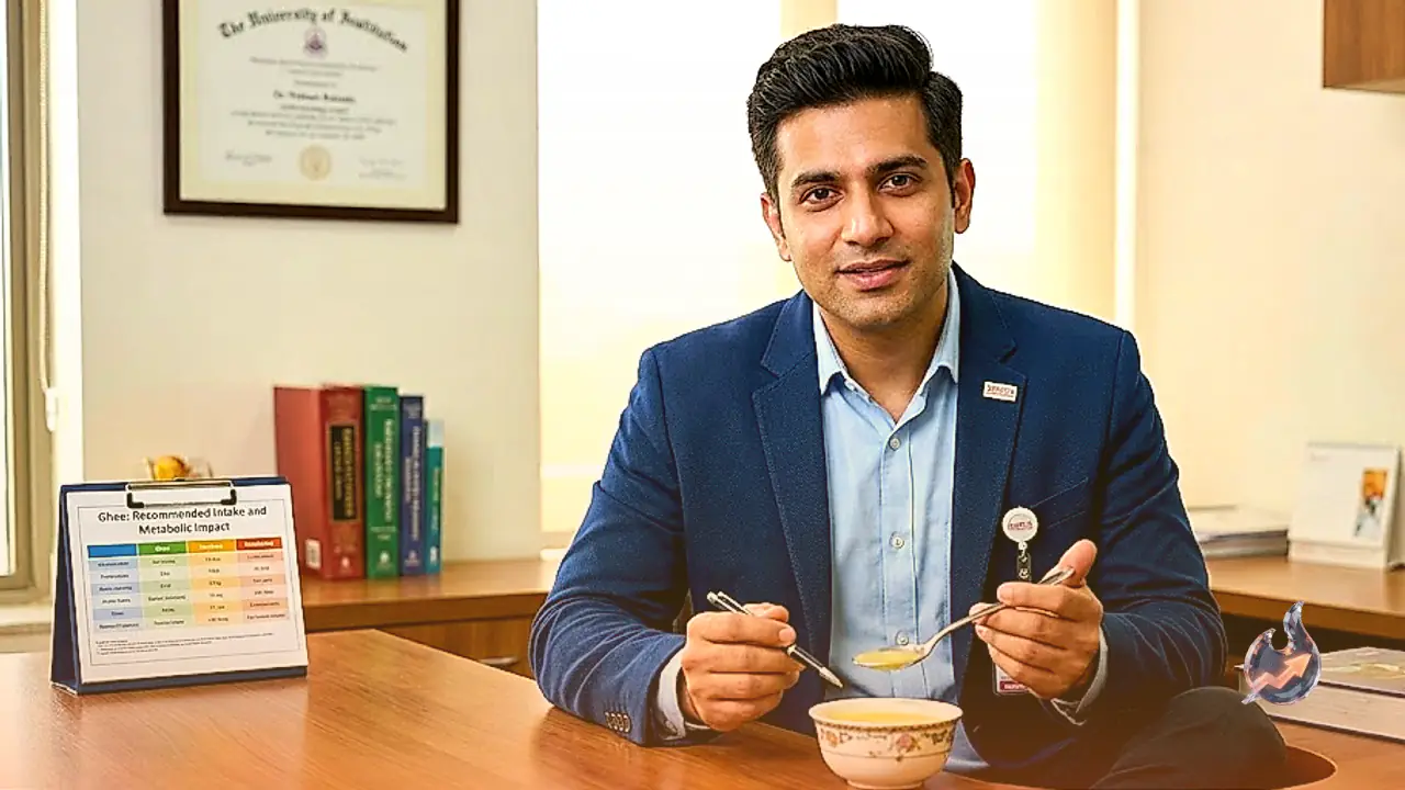 Why Daily Balance in Ghee Intake Matters: Dr. Nishant Raizada Explains Safe Limits and Health Impact