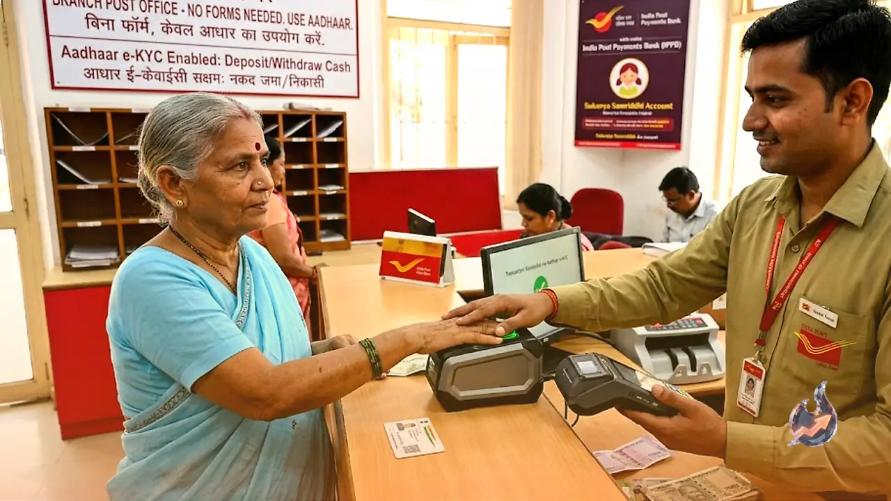 डाकघर में अब बिना फॉर्म भरे पैसे जमा और निकासी, आधार e-KYC से मिलेगी राहत, जानिए पूरा तरीका