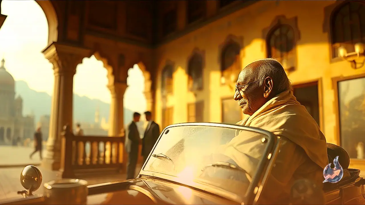 When Mahatma Gandhi Refused a Ride in His Friend's Brand New Car After Leaving Prison