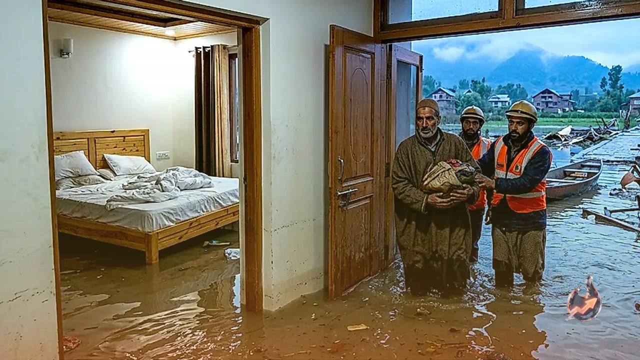 Cloudbursts Devastate South Kashmir: Flash Floods Submerge Hotels and Farmlands in Pahalgam and Anantnag