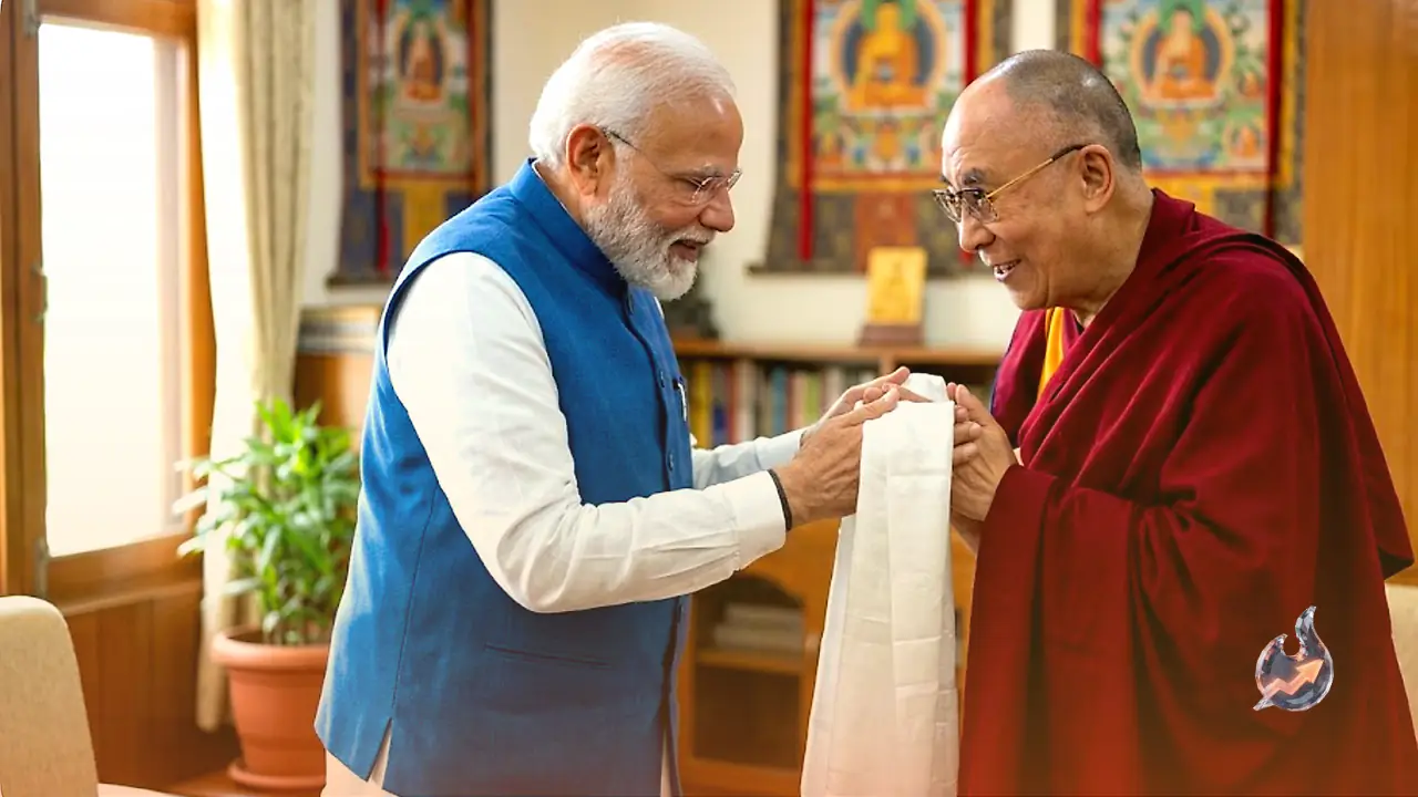 PM Modi Sends Heartfelt Birthday Wishes To The Dalai Lama, Praises His Message Of Peace