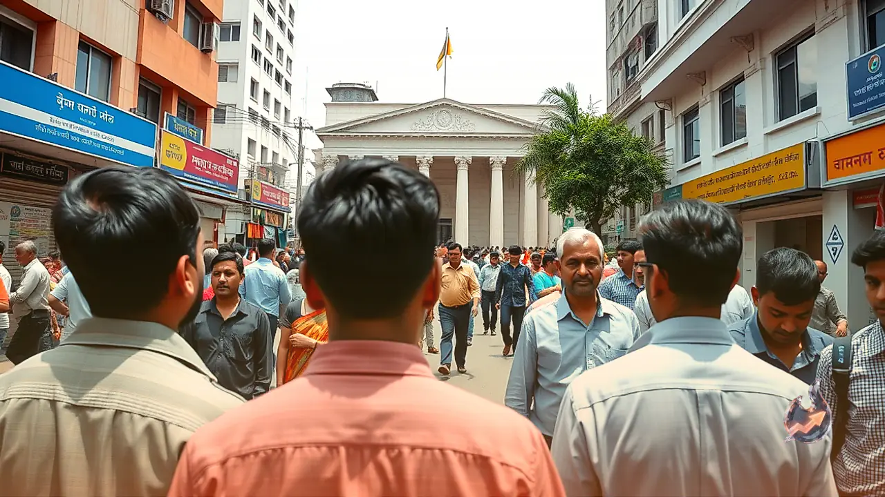Dalal Street Wobbles Ahead of Monetary Policy Decision as Benchmarks Slide at Open