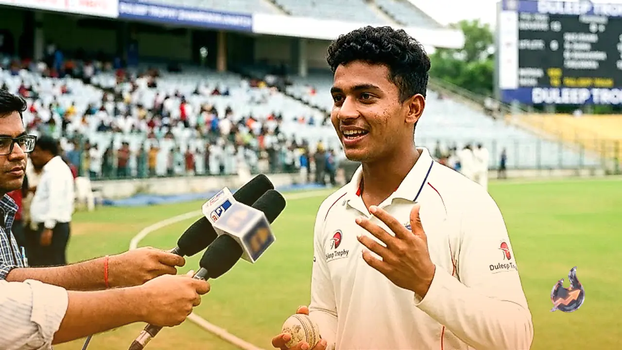 Vaibhav Suryavanshi makes surprising revelation after taking two wickets in Duleep Trophy