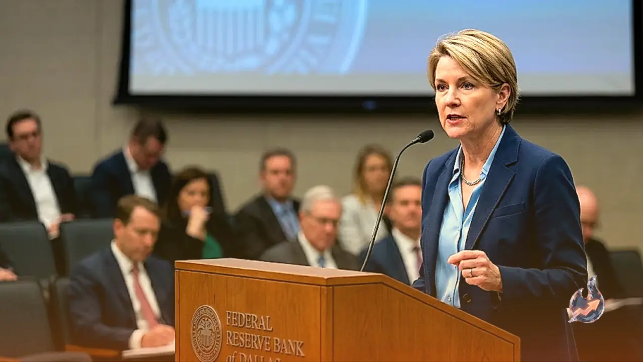 Dallas Fed Chief Lorie Logan Urges Further Rate Hikes of At Least 50 Bps