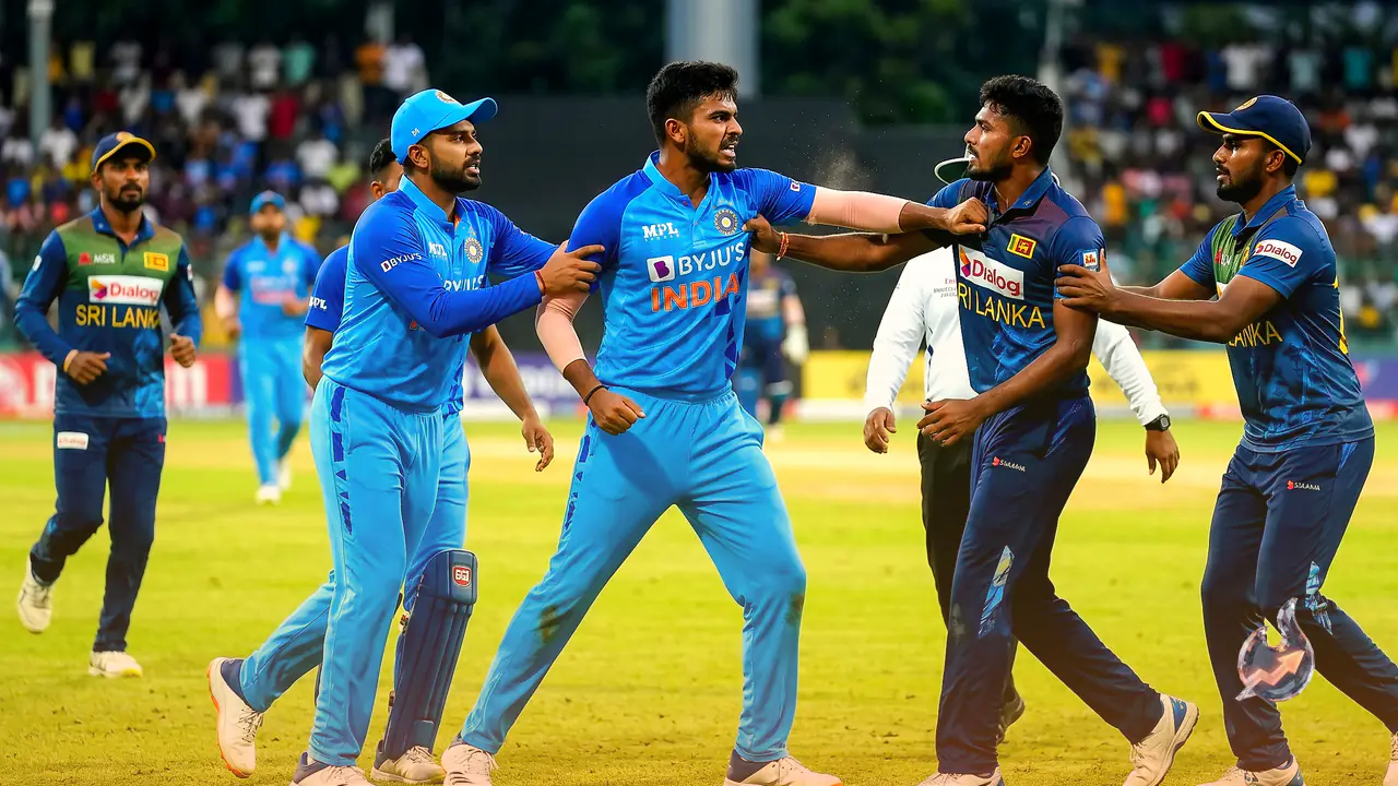 What Sparked the Vaibhav Suryavanshi and Vishen Halambage Clash at Dambulla After India A's Super Over Defeat