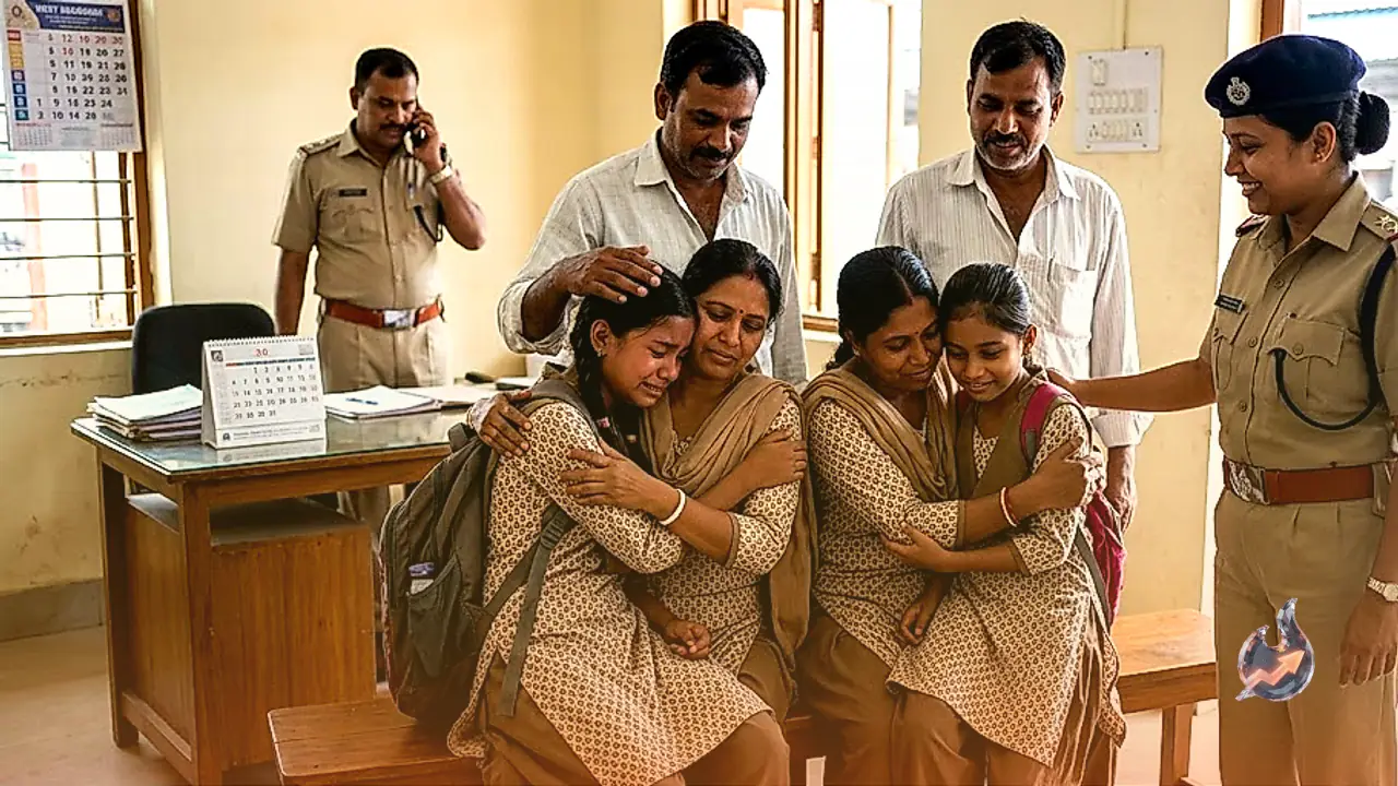 Two Schoolgirls Who Fled Home Over a Scolding Are Traced to Rajasthan After a Month