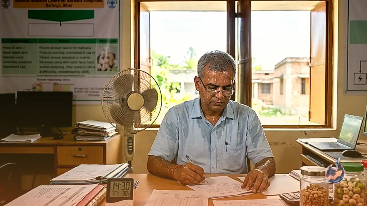 Darbhanga Scientist Dr. Manoj Kumar Works Without Office AC to Highlight Daily Carbon Footprint and Energy Conservation