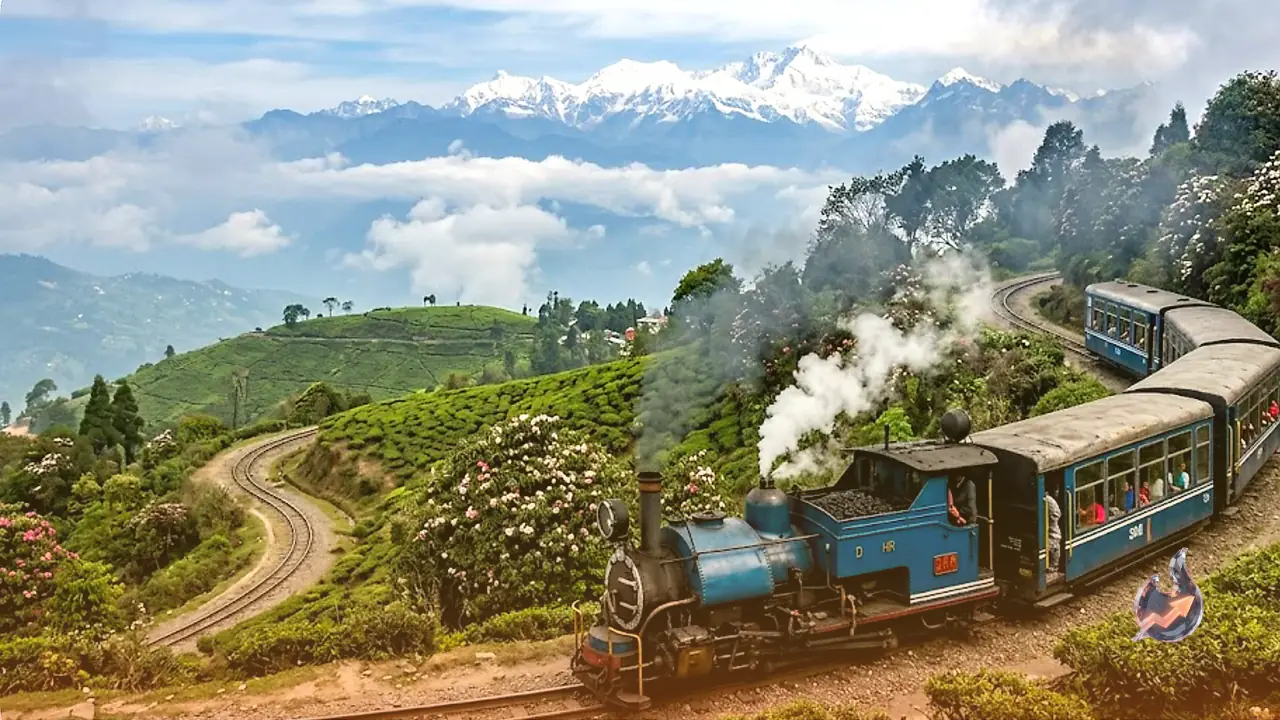 A 145 year old mountain railway still climbs Darjeeling one loop at a time