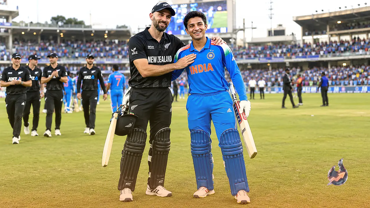 Daryl Mitchell praises Abhishek Sharma for world-class century in T20 series
