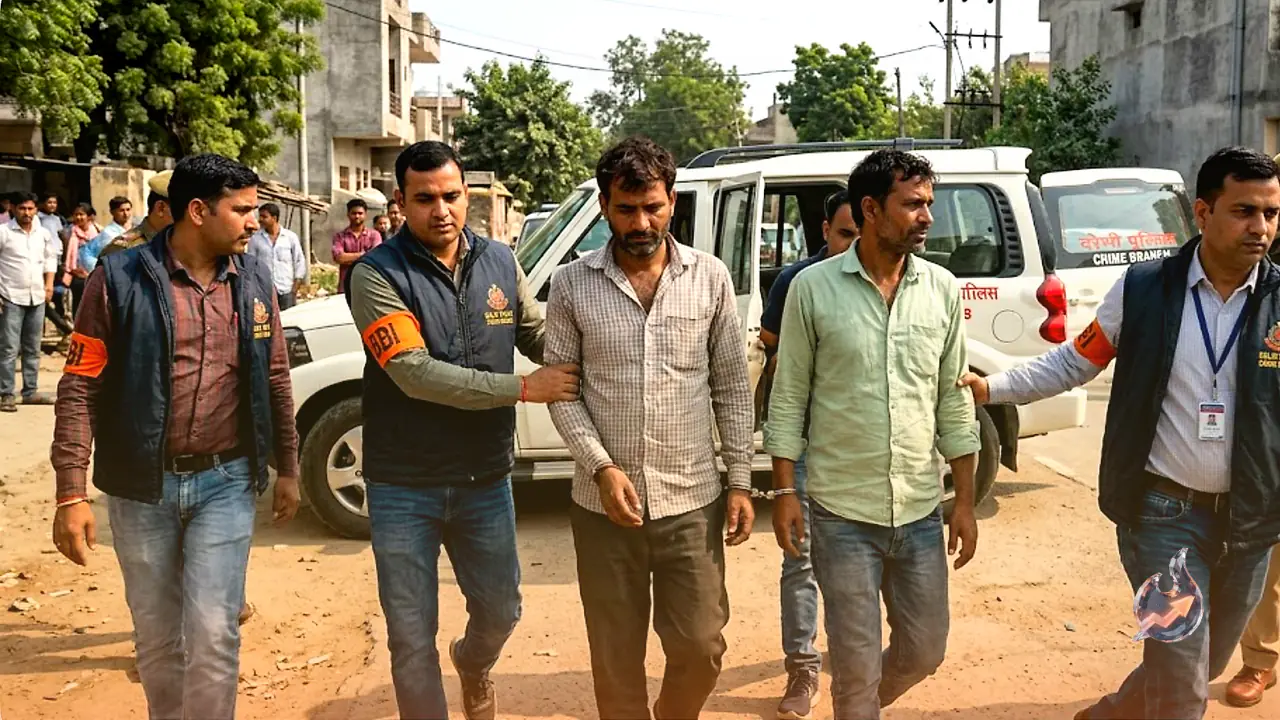 दस साल की फरारी के बाद दिल्ली क्राइम ब्रांच ने दबोचे दो सगे भाई, उम्रकैद के थे दोषी