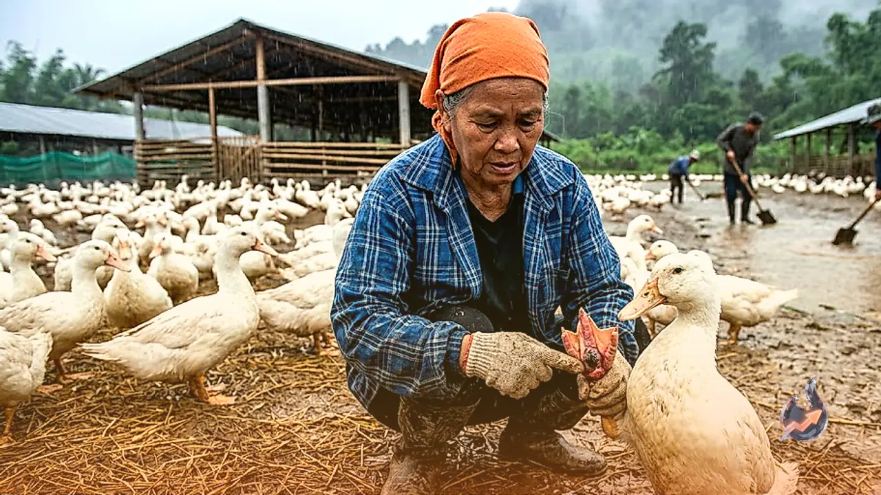 Duck farmers face warning as rainy season brings fatal bumblefoot risk