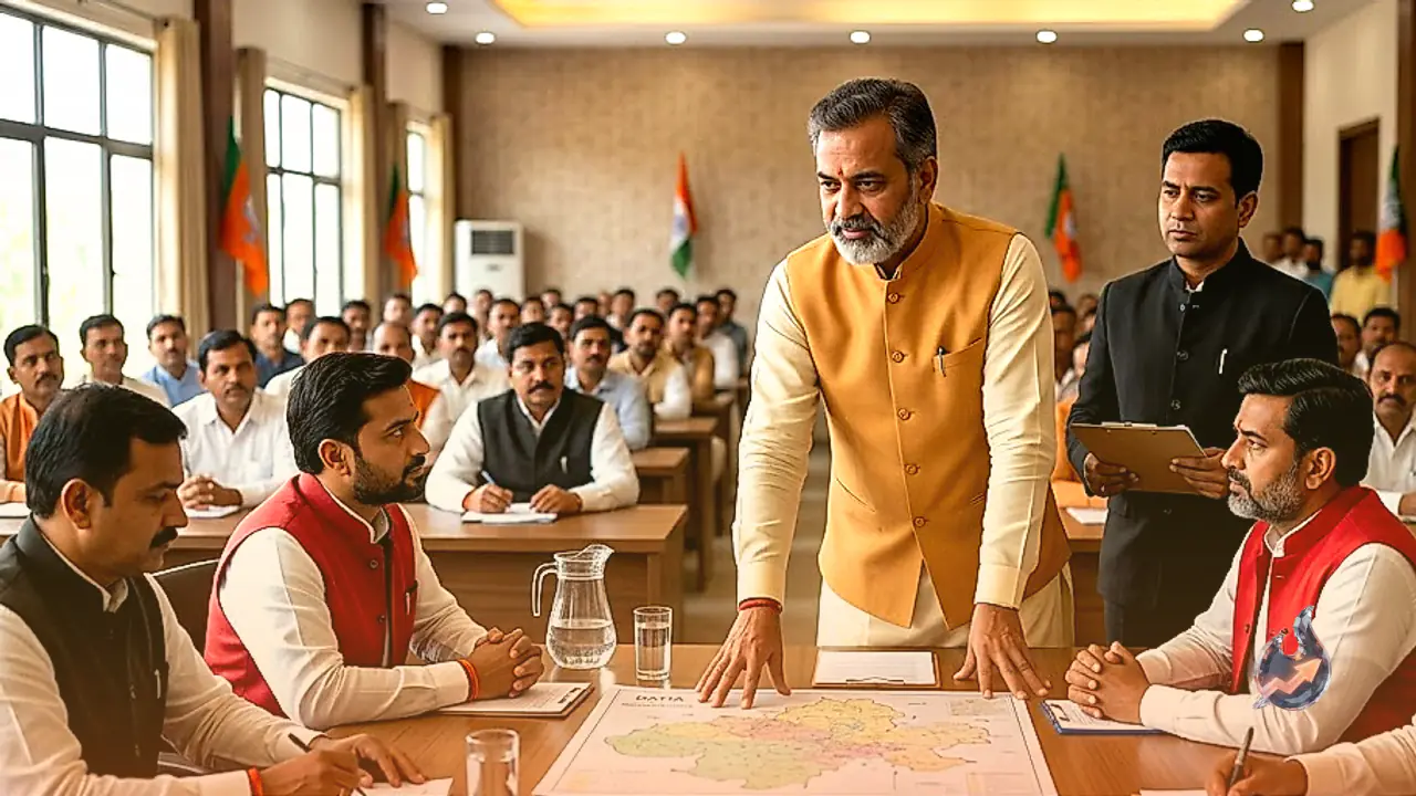 दतिया उपचुनाव के लिए भाजपा की बढ़ी सक्रियता, प्रदेश अध्यक्ष बोले- नाराजगी जैसी कोई बात नहीं
