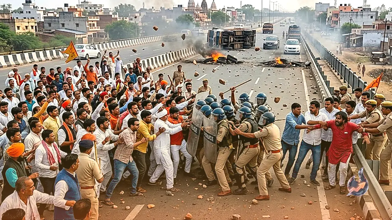 Protests erupt in Datia over denial of ticket to Narottam Mishra, supporters clash with police