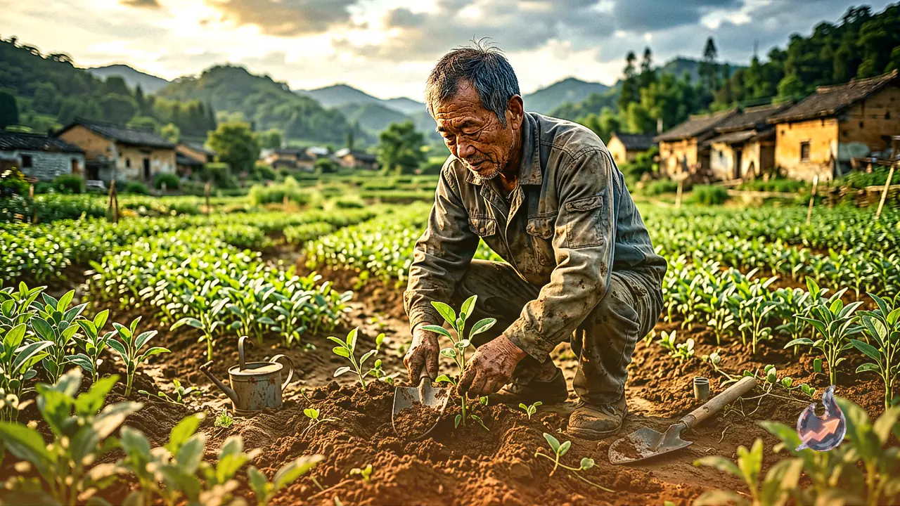 Farmer Daulat Starts Long-Term Yardlong Bean Cultivation with Low Input Costs