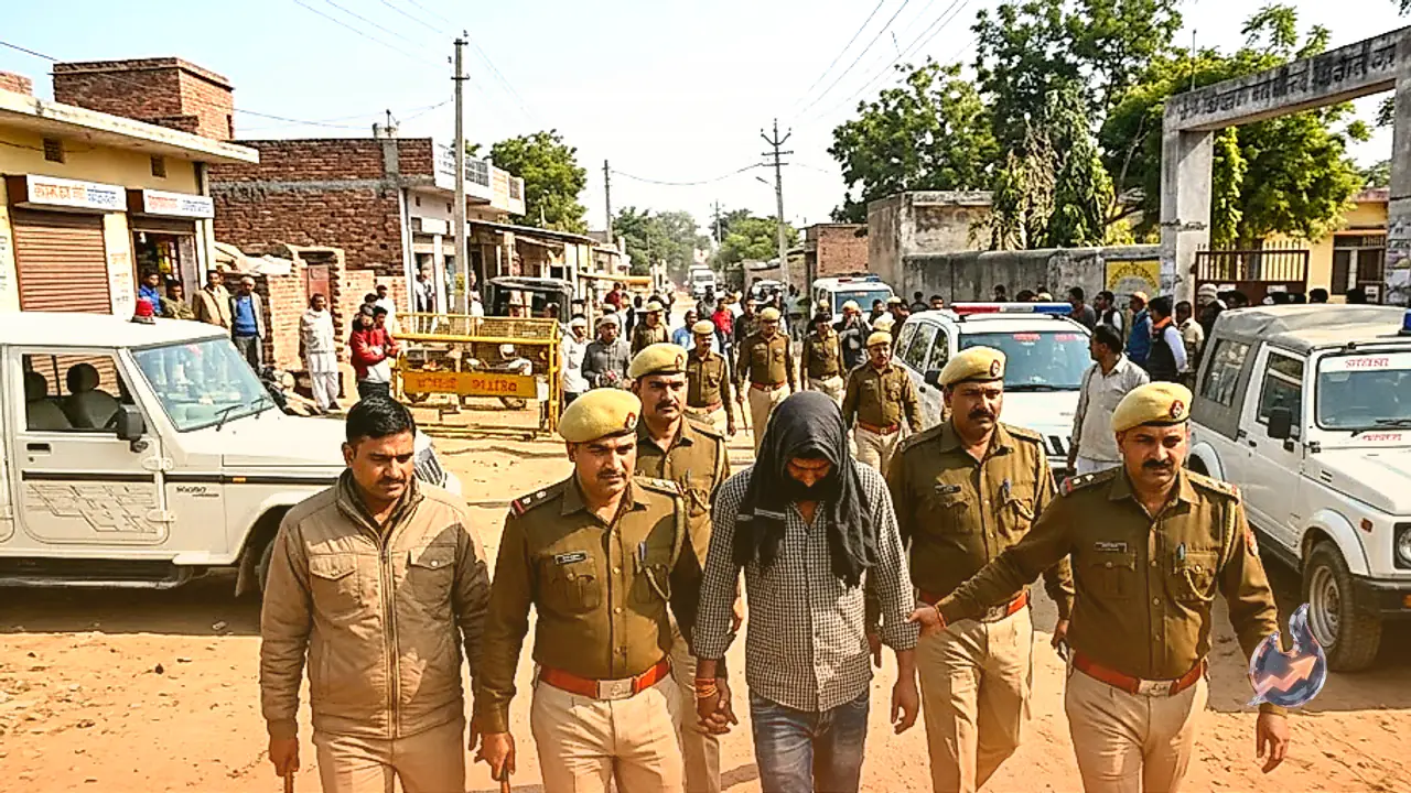 Dausa Police Apprehend Prime Accused Manish Meena in Schoolgirl Harassment Case After Crime Scene Reconstruction