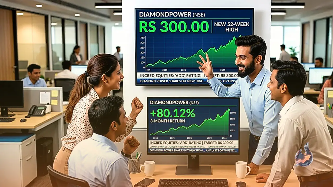 डायमंड पावर के शेयरों में रिकॉर्ड तेजी, तीन महीने में 80% का दमदार रिटर्न