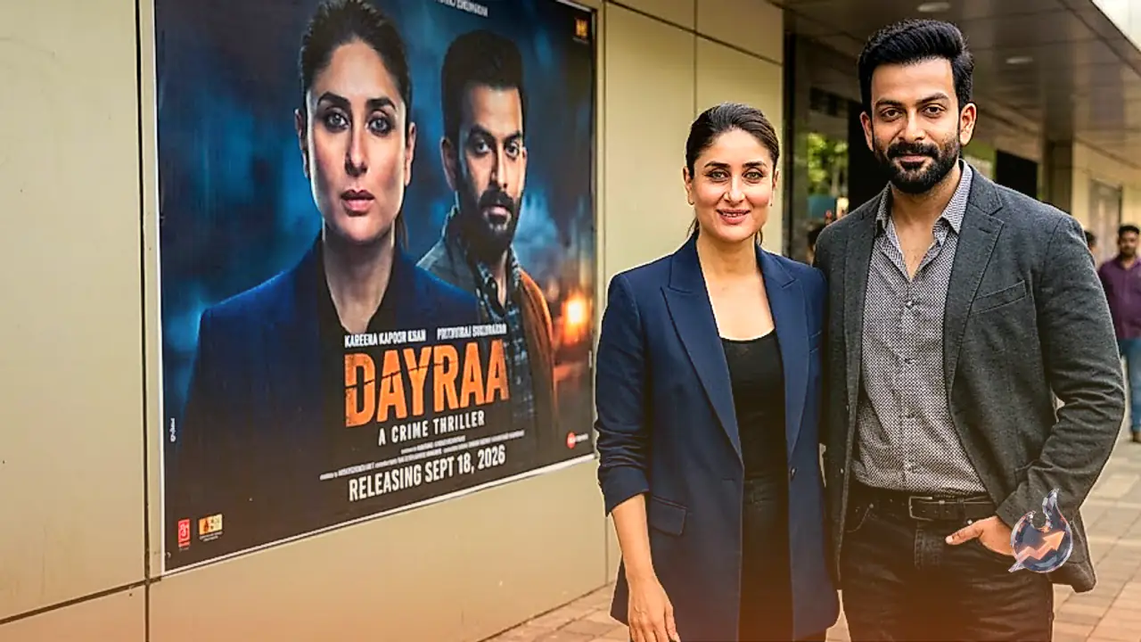 Dayraa New Poster Out: Kareena Kapoor and Prithviraj Sukumaran Gear Up for Suspense Thriller