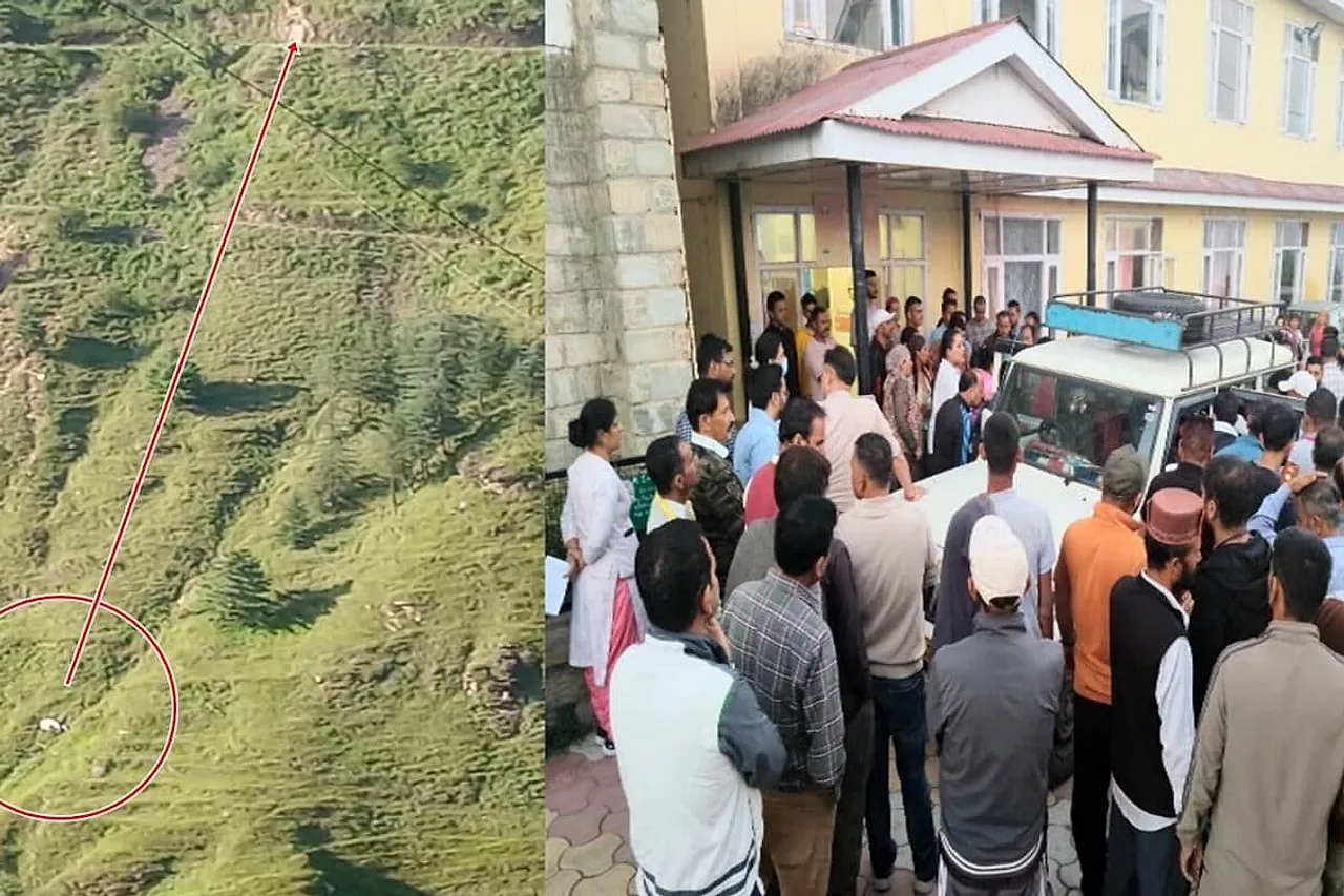 शिमला के चौपाल में सड़क हादसा, खाई में गाड़ी गिरने से एक छात्रा की मौत और सात घायल