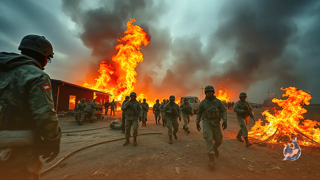 Deadly Blaze Sweeps Alberta Military Base Near Wainwright, Leaving Multiple Soldiers Dead and Injured