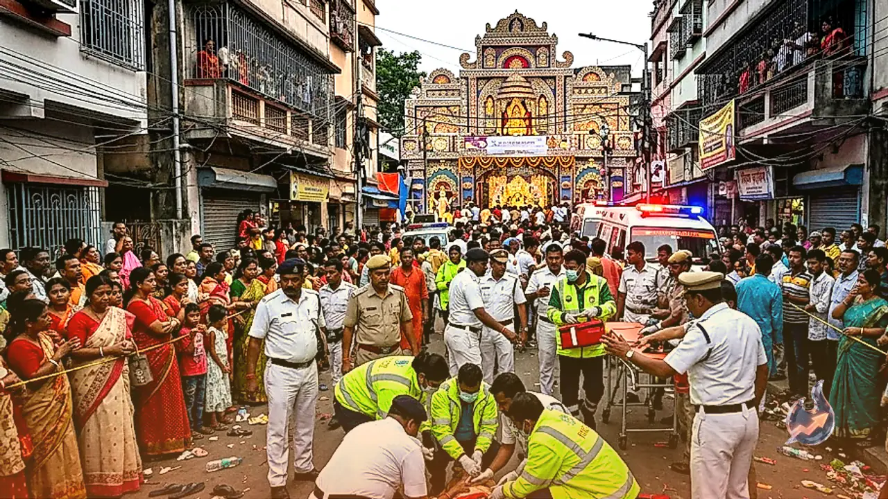 Deadly Stampede at Chorbagan Durga Puja Pandal in Kolkata Leaves 17 Dead and 25 Injured