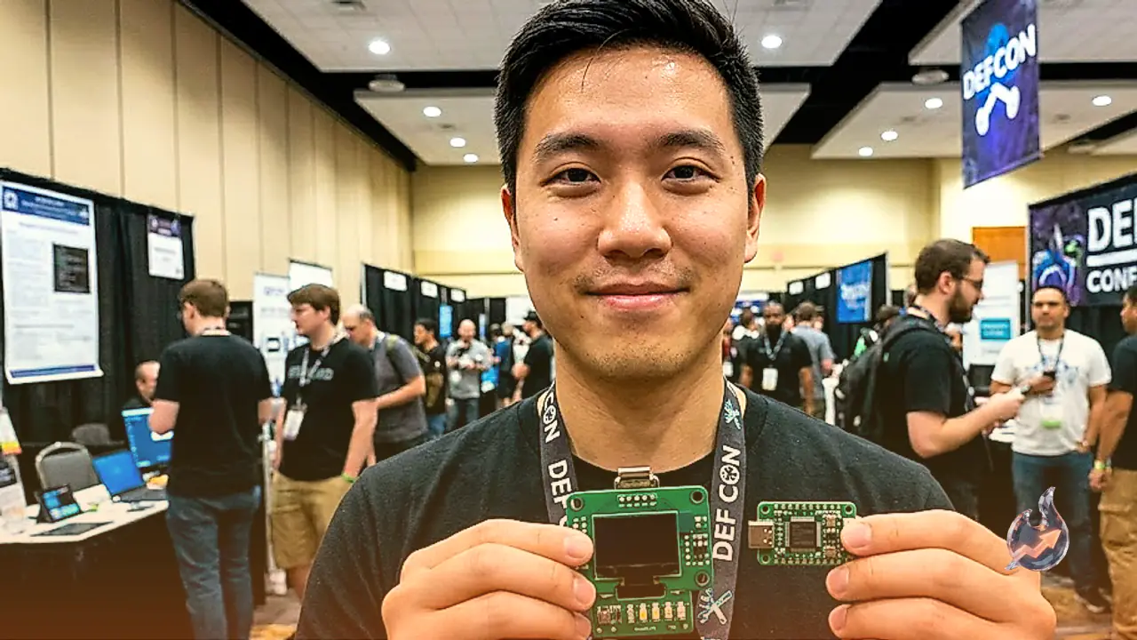 Defcon Unveils Open Source Baochip Hardware Token Badges Designed by Andrew Huang