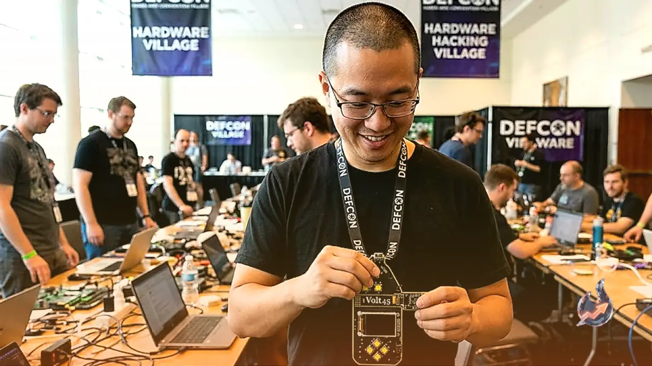 Defcon Unveils Open Source Baochip Hardware Token Badges Designed by Andrew Huang