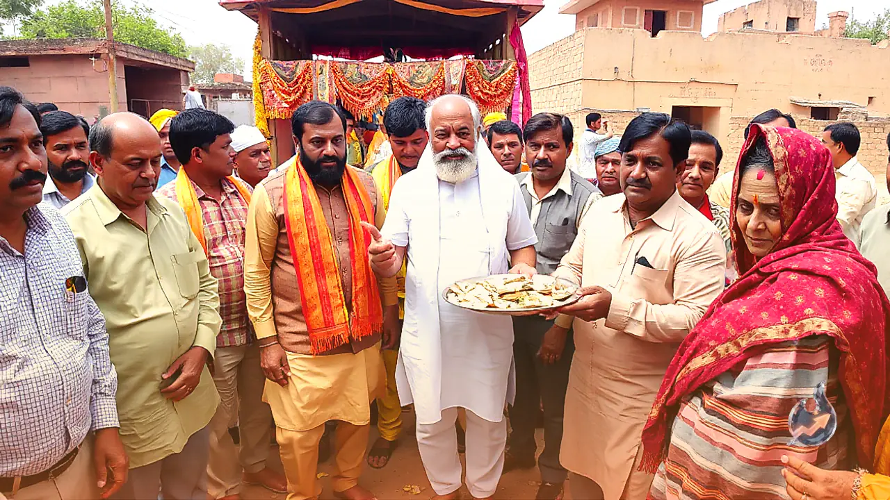 Defeated Sarpanch Candidate Receives 25 Lakh Rupees in Nagaur
