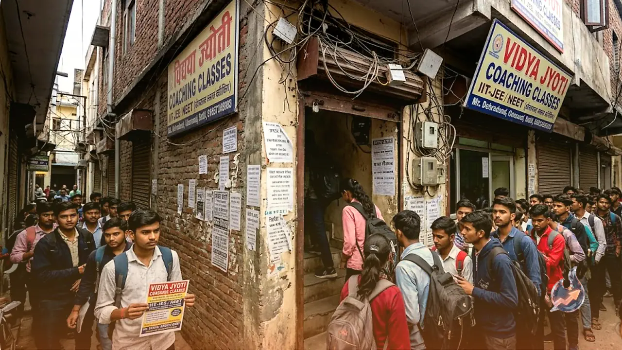 Thousands of Dehradun students sit in firetraps as hundreds of coaching centres skip basic safety