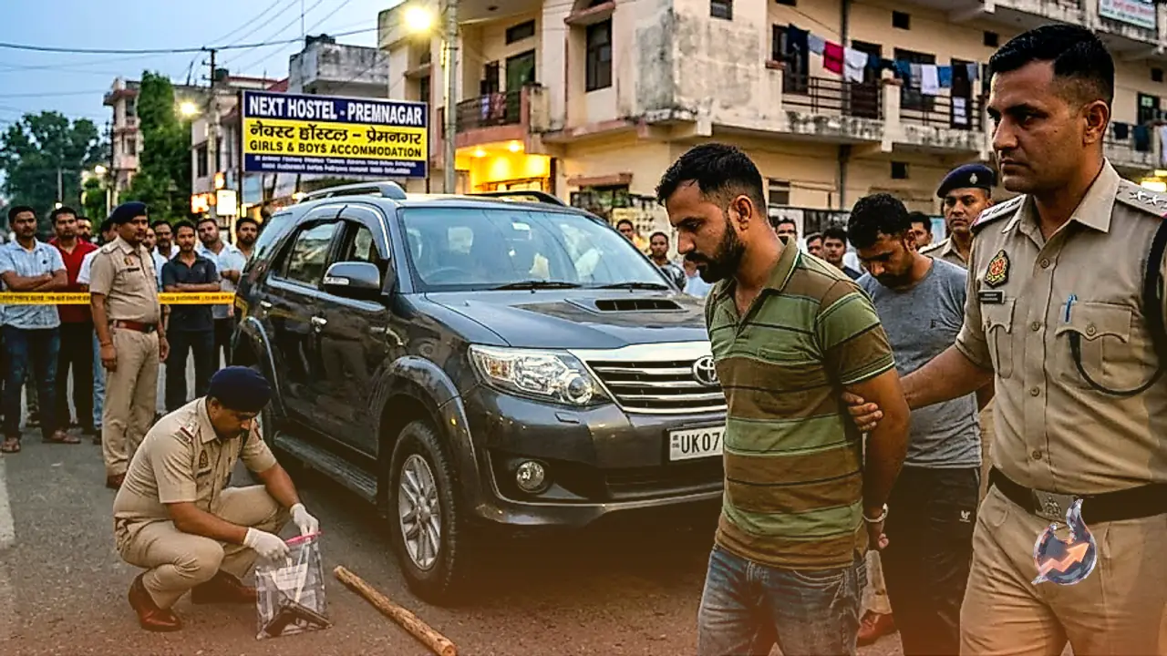 देहरादून में सड़क पर कार हटाने के विवाद में लहराई पिस्टल, 3 आरोपी गिरफ्तार और हथियार बरामद