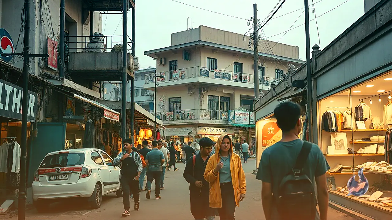 उत्तराखंड की राजधानी में के-पॉप स्टाइल का क्रेज, पलटन बाजार में उमड़ रही युवतियों की भीड़