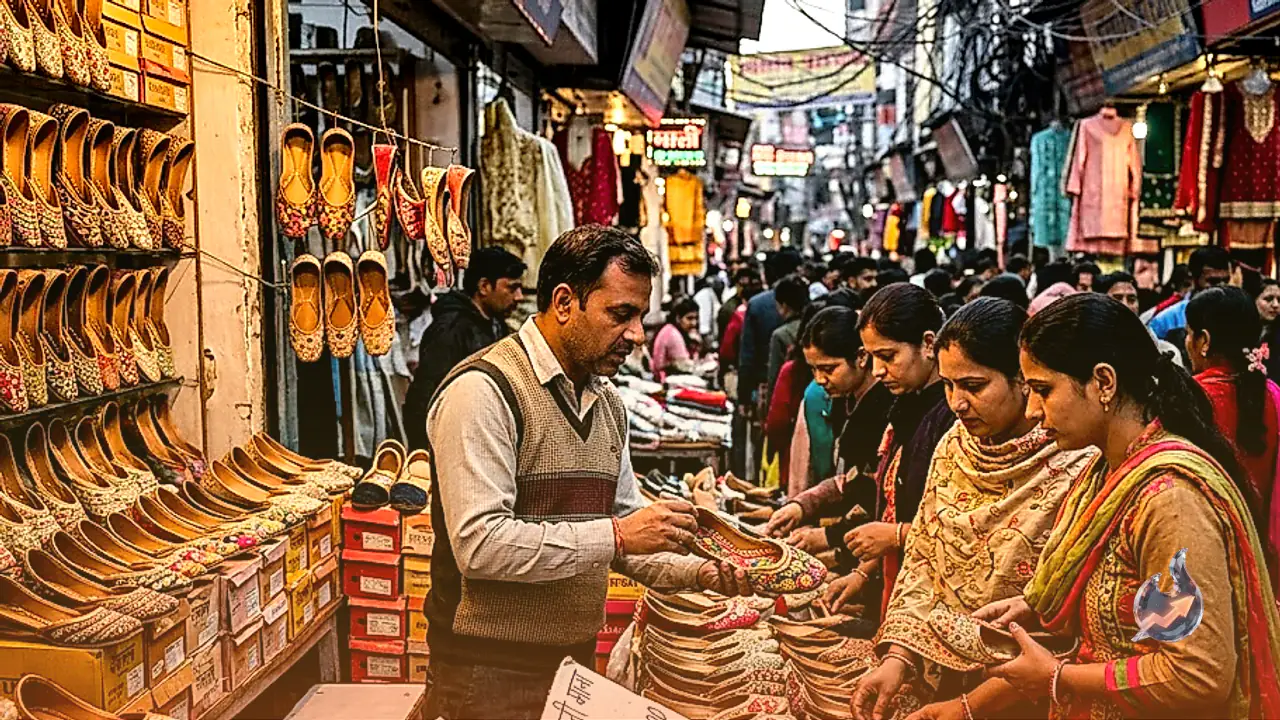Dehradun Paltan Bazaar Sees Rush for Royal Traditional Juttis Priced Between Rs 250 and Rs 700